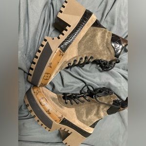 Louis Vuitton desert boots